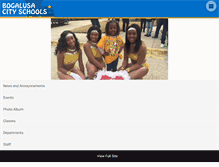Tablet Screenshot of bogschools.org